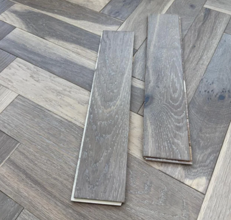 Elmleigh Engineered Oak Herringbone - 10x90x450mm secondary