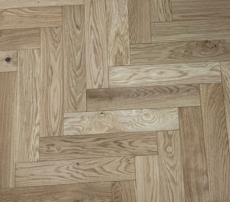 Halston Engineered Oak Herringbone - 10x90x450mm