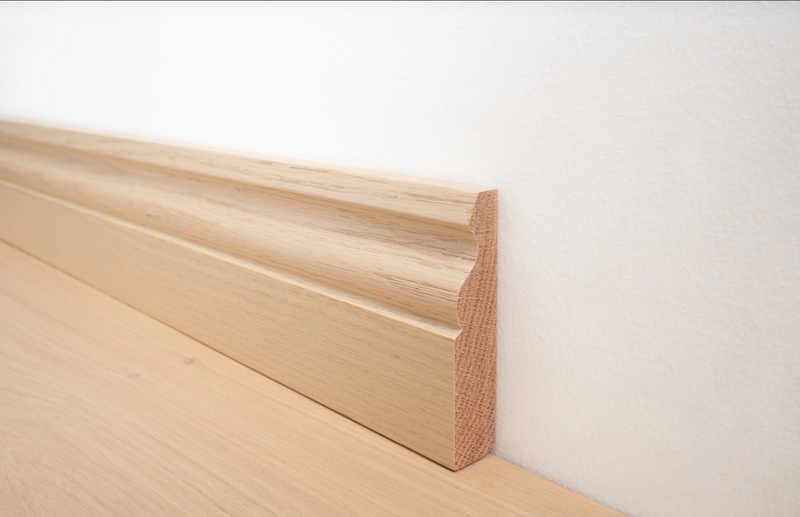 Solid Oak Skirting 120mm - Invisible