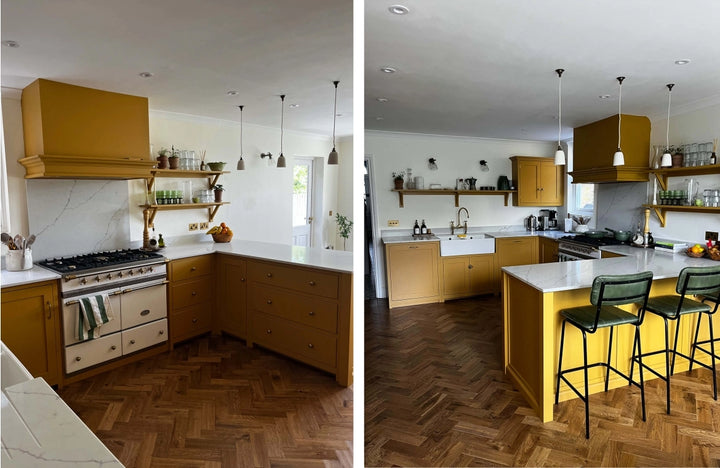 Branwick Solid Oak Herringbone 18x90x400mm