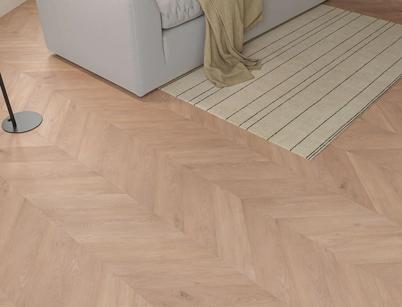 Driftwood Taupe Chevron Peel & Stick LVT - 3x158x710mm secondary