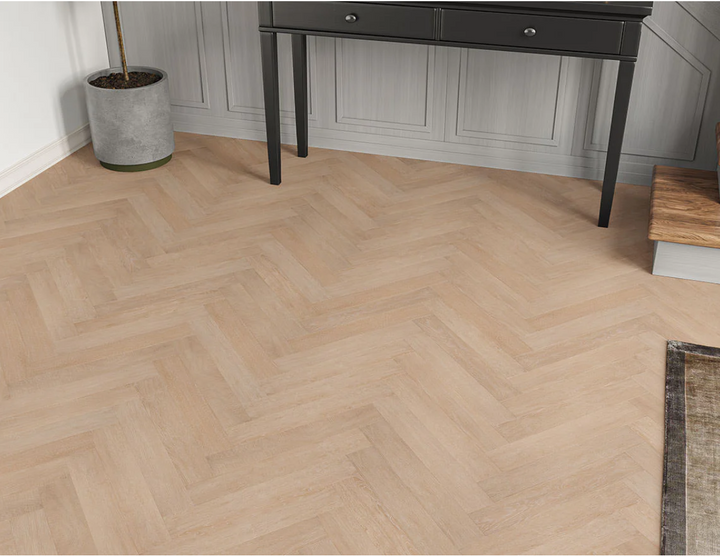 Golden Honey Herringbone Peel & Stick LVT - 2x77x456mm