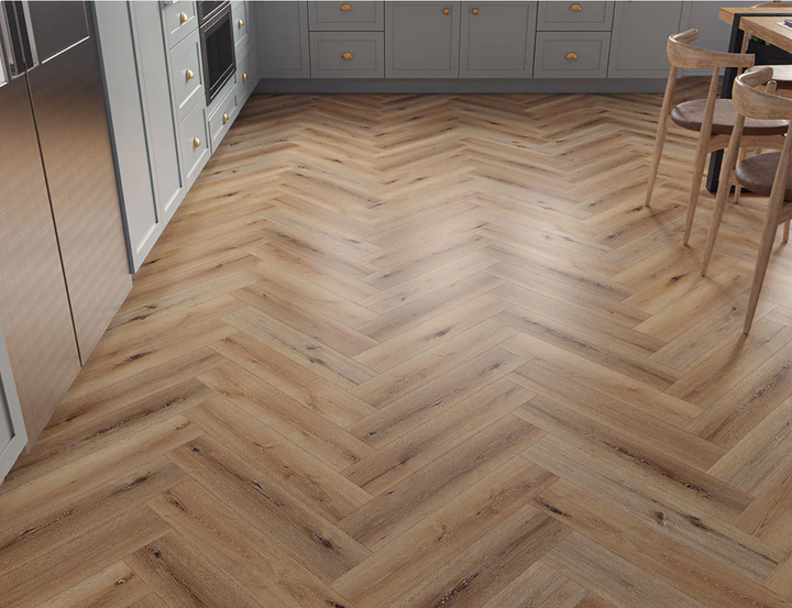Grainmark Herringbone - LVT Click 5x128x615mm