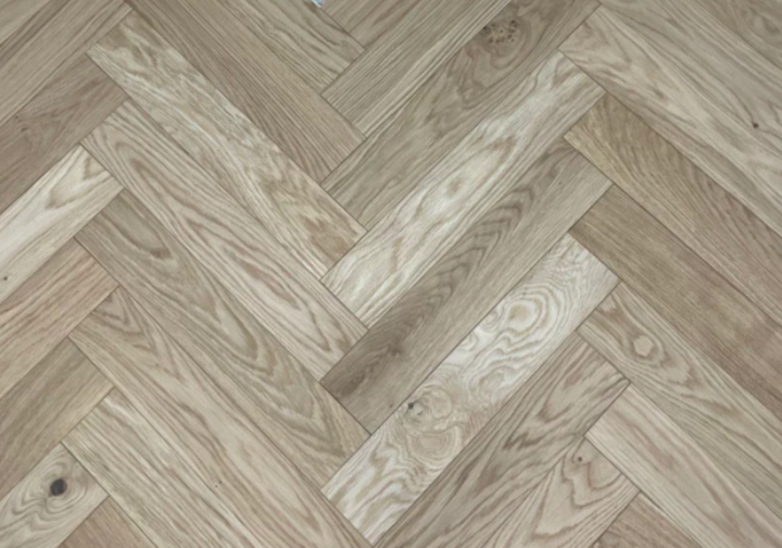 Halston Engineered Oak Herringbone - 10x90x450mm