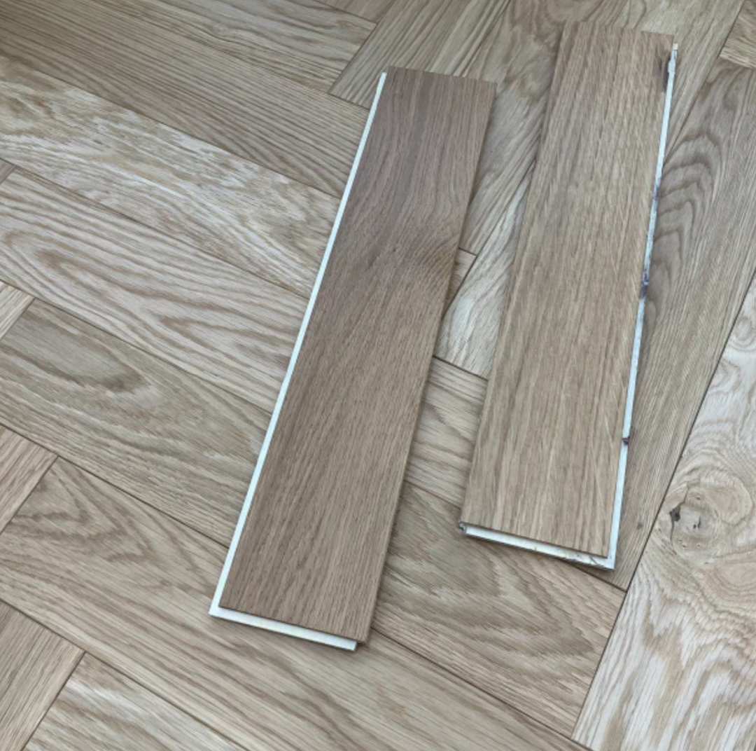 Halston Engineered Oak Herringbone - 10x90x450mm