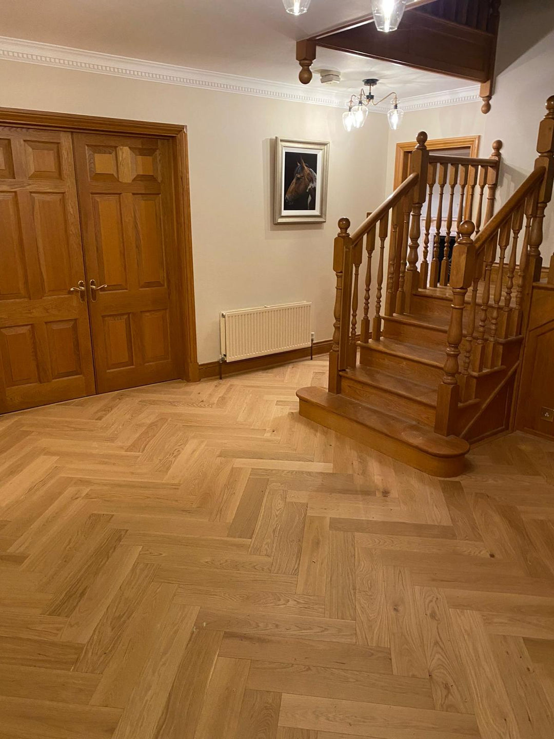 Putney Engineered Oak Herringbone - Brushed Oiled 15x125x600mm