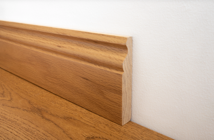 Solid Oak Skirting 120mm - Oiled