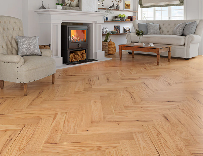 Putney Engineered Oak Herringbone - Brushed Oiled 15x125x600mm secondary