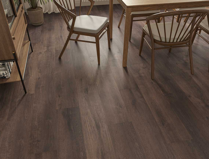 Smoked Walnut Plank Peel & Stick LVT - 2x229x1220mm