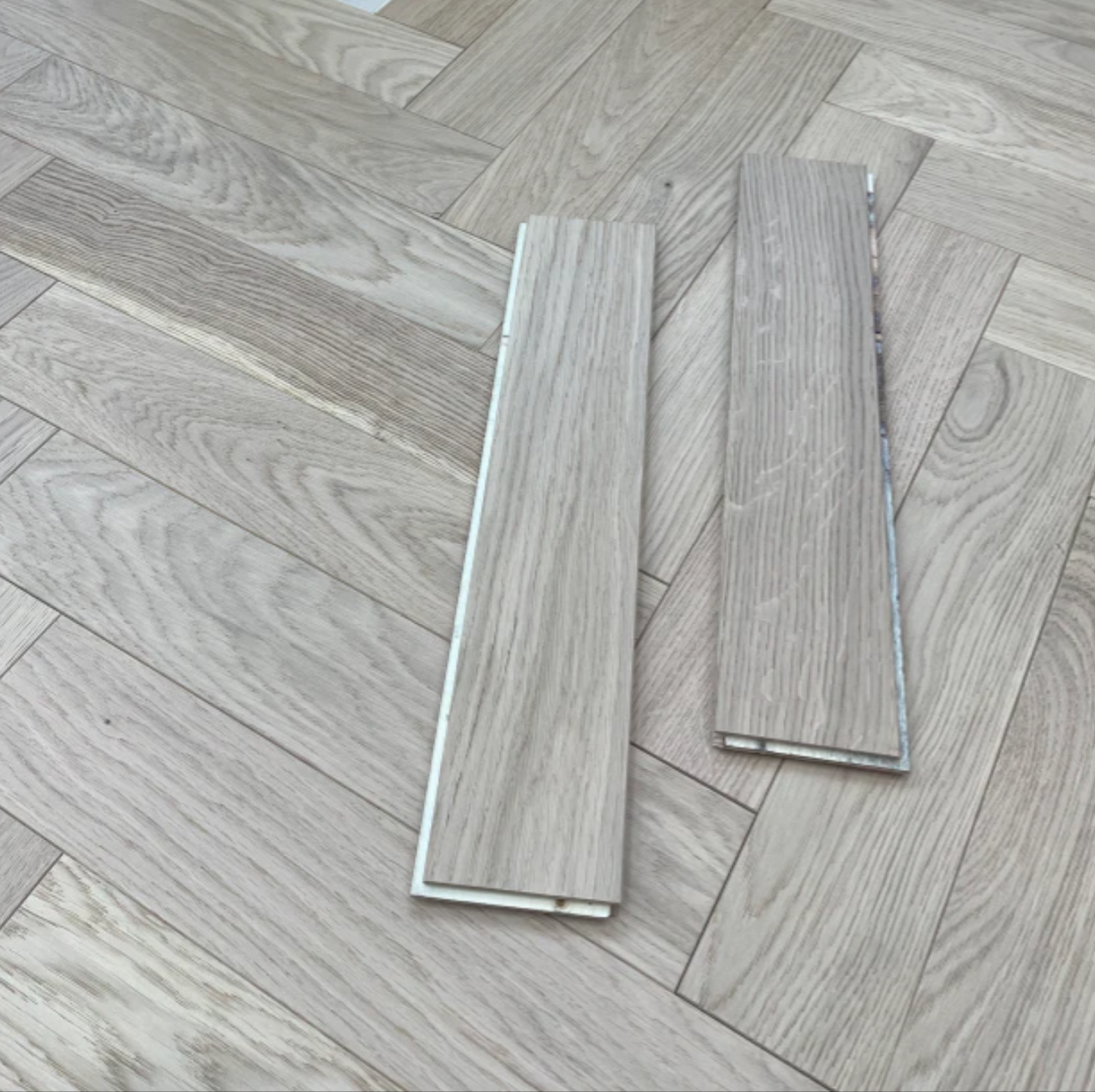 Strathlay Engineered Oak Herringbone - 10x90x450mm