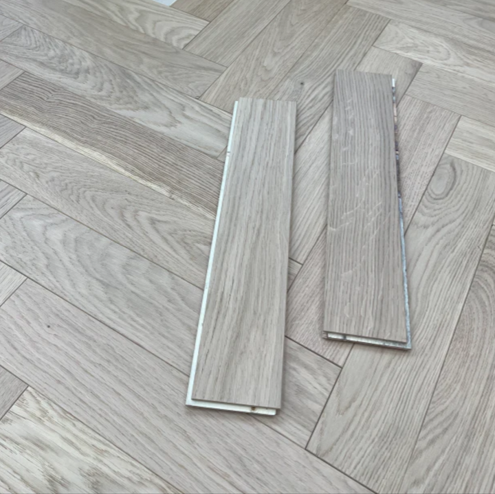 Strathlay Engineered Oak Herringbone - 10x90x450mm