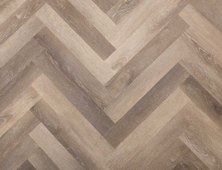 Truffle Mist Herringbone Peel & Stick LVT - 2x77x456mm
