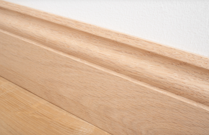 Solid Oak Skirting 120mm - Unfinished