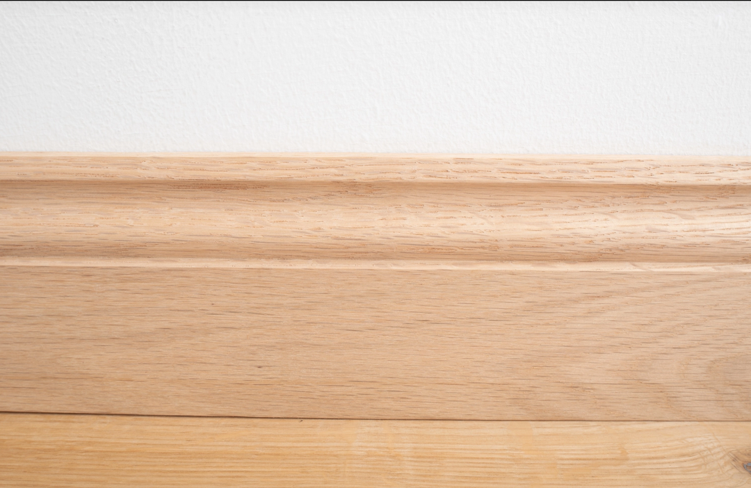 Solid Oak Skirting 120mm - Unfinished