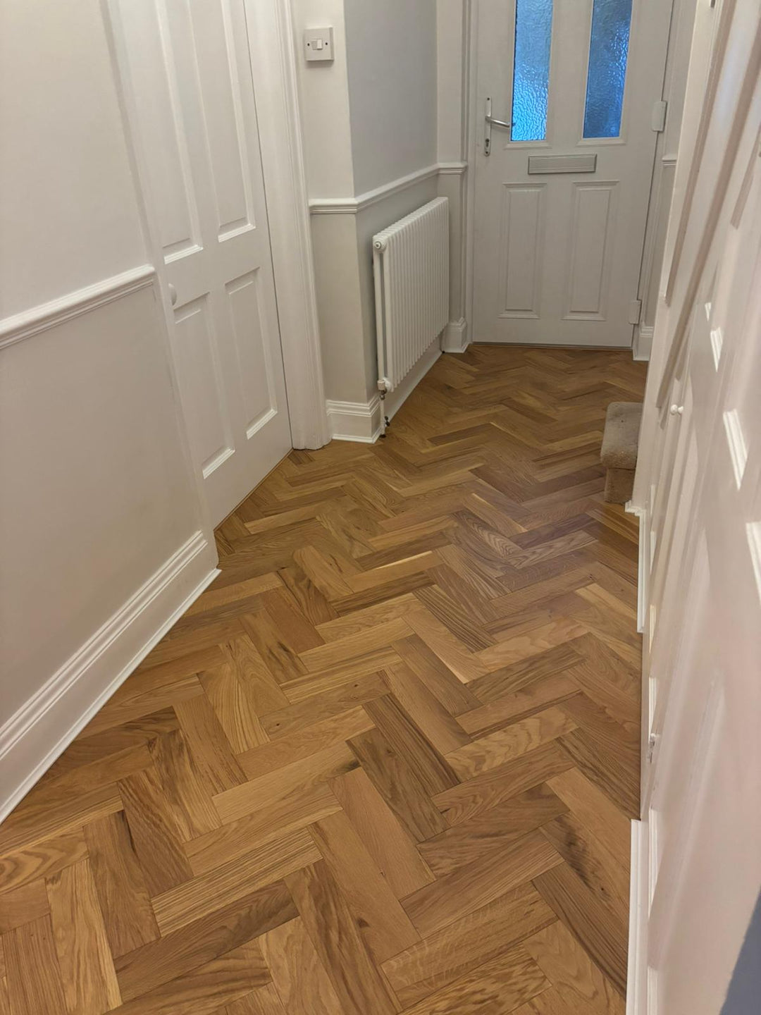 Mayfair Engineered Oak Herringbone - Brushed & Oiled 10x80x300mm